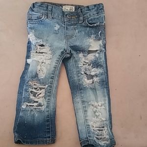 Baby Modern Stylish Torn Jeans